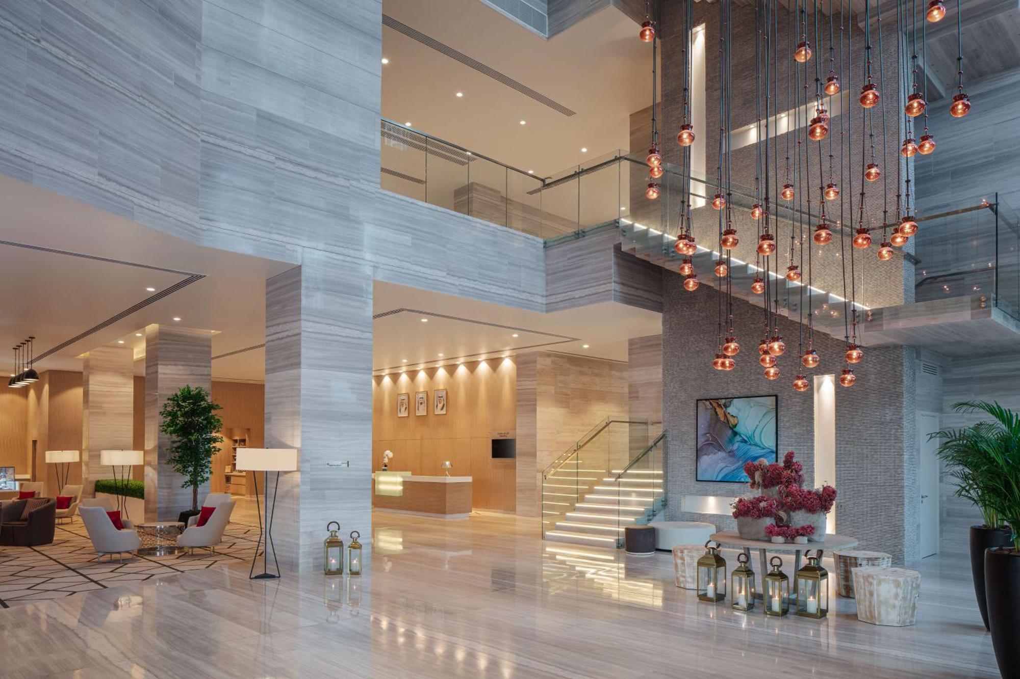 Doubletree By Hilton Fujairah City Dış mekan fotoğraf Lobby