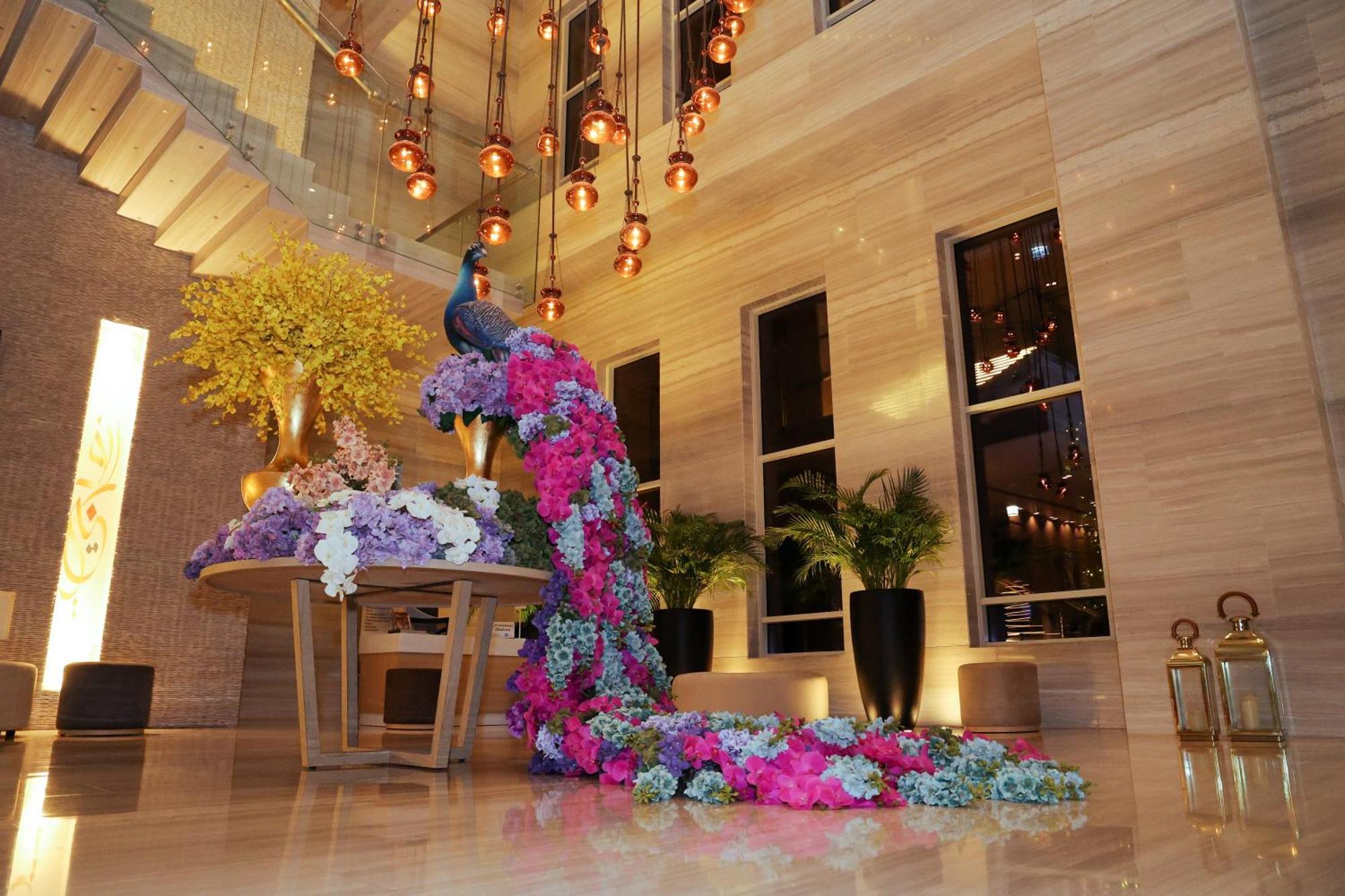 Doubletree By Hilton Fujairah City Dış mekan fotoğraf The lobby of the Taj Mahal Palace